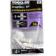 PLASTIC DOWEL  TOGGLER SNAPS+KRUVID 4TK