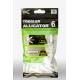 PLASTIC DOWEL  TOGG.ALLIG.6MM X 100TK