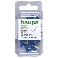 FERRULE  blue 2,5/8 25tk/pk