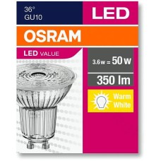 PIRN OSRAM 3,6W/830/36 PARATHOM VALUE LED 350lm