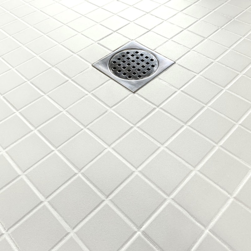 TÄISMASS MOSAIIK 30X30/5X5 DOVER WHITE ANTISLIP