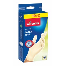 KUMMIKINDAD VILEDA MULTI LATEX M/L 10+2tk