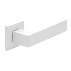 Door Handle Versa 512 Aluminum/White
