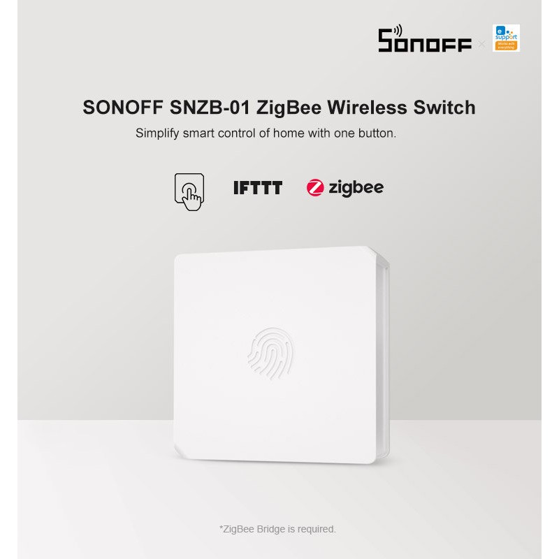 SONOFF SNZB-01 ZIGBEE JUHTMETA LÜLILTI