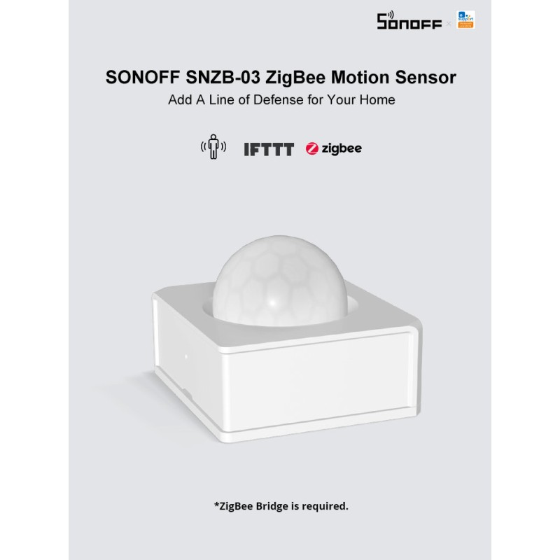 SONOFF SNZB-03 ZIGBEE LIIKUMISANDUR