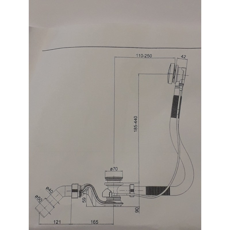 SIFOON VANNILE SANIT 35316S002(35333S001) BASIC
