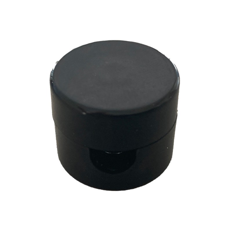 ISOLAATOR ÜMARKAABLILE PLASTIKUST BLACK/ 5TK