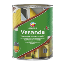 PUITFASSAADIVÄRV ESKARO VERANDA MUST 0,9L