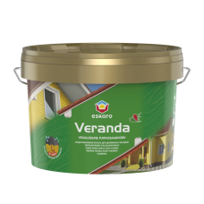 PUITFASSAADIVÄRV ESKARO VERANDA MUST 2,7L