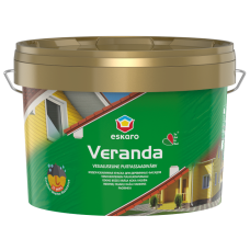 PUITFASSAADIVÄRV ESKARO VERANDA MUST 9L