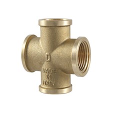 Brass cross 1/2" SK 180MES