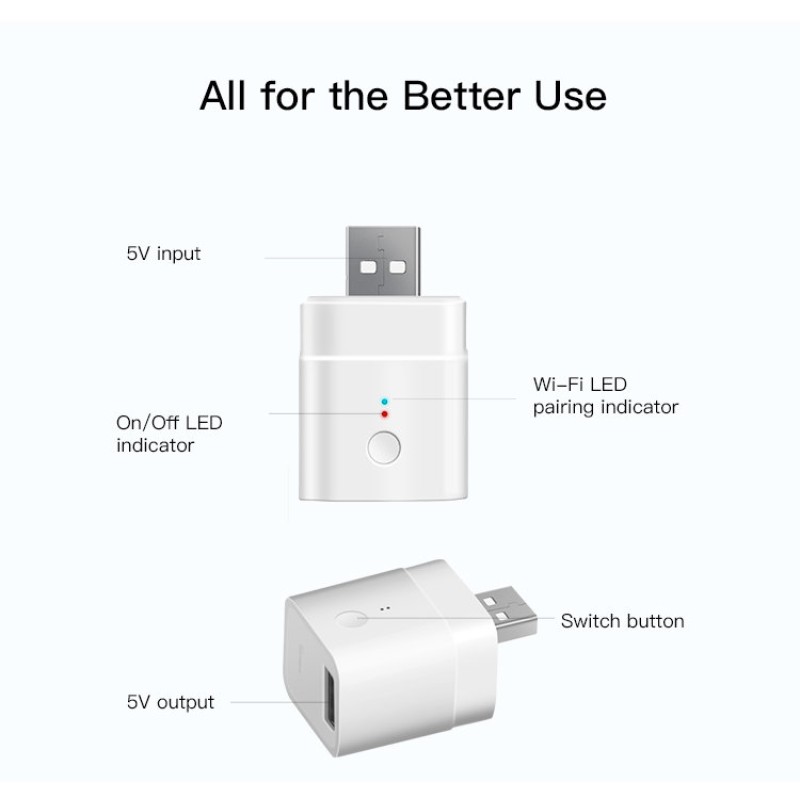 SONOFF MICRO WIRELESS USB SMART ADAPTER