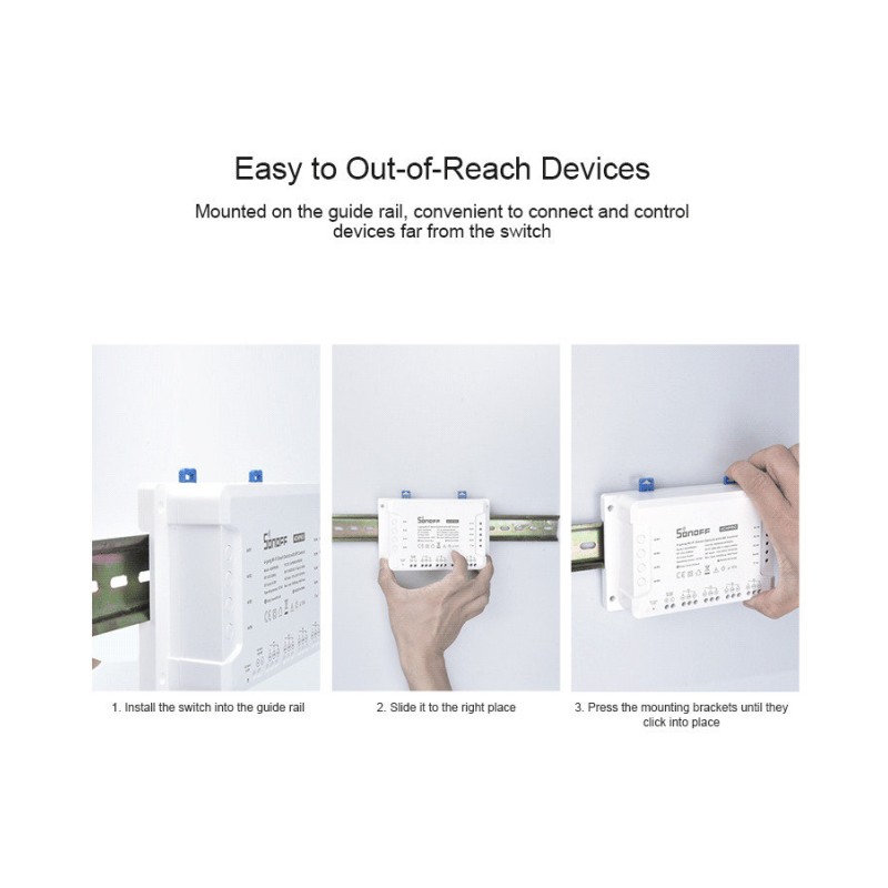 SONOFF 4CHR3 4-KANALILINE WIFI SMART SWITCH