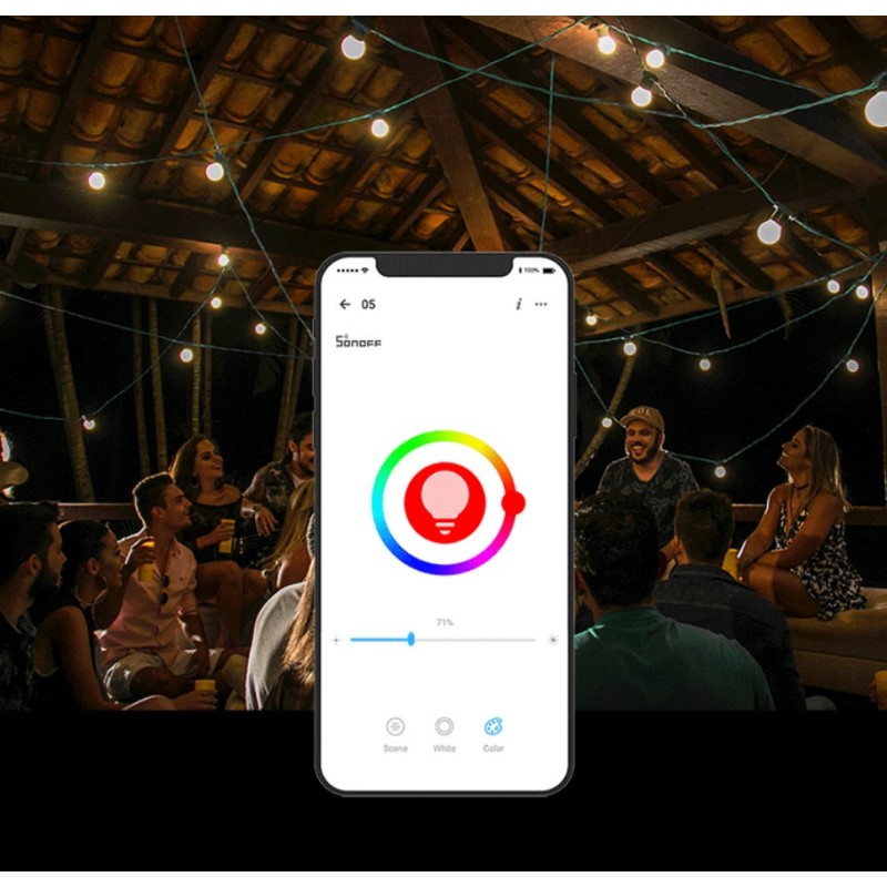 SONOFF B02-B-A60 WIFI LED-HÕÕGNIITPIRN 9W E27