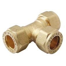 12 mm copper pipe tee