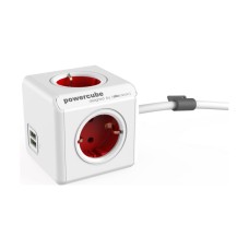 P.PESA PowerCube USB, JUHTMEGA RED