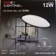 VALGUSTI SORA 12W LED 1020Lm D23 IP54