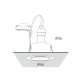 RIPPLAEVALGUSTI FOXTROT MAX 15W GU10 IP54 MUST
