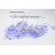 РОЖДЕСТВЕНСКИЙ СВЕТ.LED-RPLR-100B-FL СИНИЙ.СИЯЮЩИЙ,СВЕТ.КРЫШКА