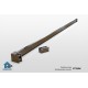 DUSHISEINA TUGI KUNI 1200MM KROOM