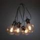 VALGUSKETT ADD BULBS 10 E27 IP44 LED AMBER