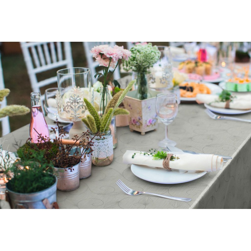 TABLECLOTH 140CM 387-0515