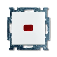 LIGHT SWITCH  BASIC 1-NE VEKSEL TULEGA VALGE