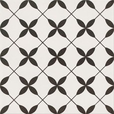 PÕRANDAPLAAT 29.8X29.8 PATCHWORK CLOVER BLACK