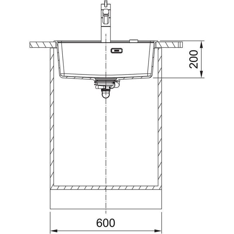 VALAMU GR.FRANKE MRG 610-52 ONYX
