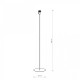 VALGUSTI ALUS PETIT H-128CM 40W E27 MUST