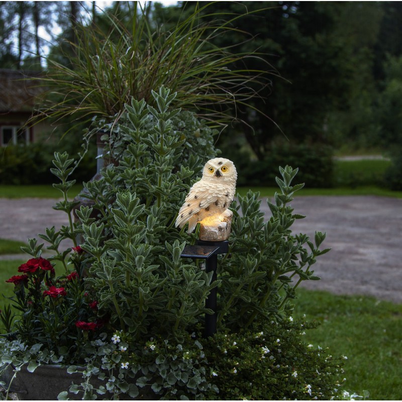 PÄIKESEPANEELIGA DEKORATSIOON OWL
