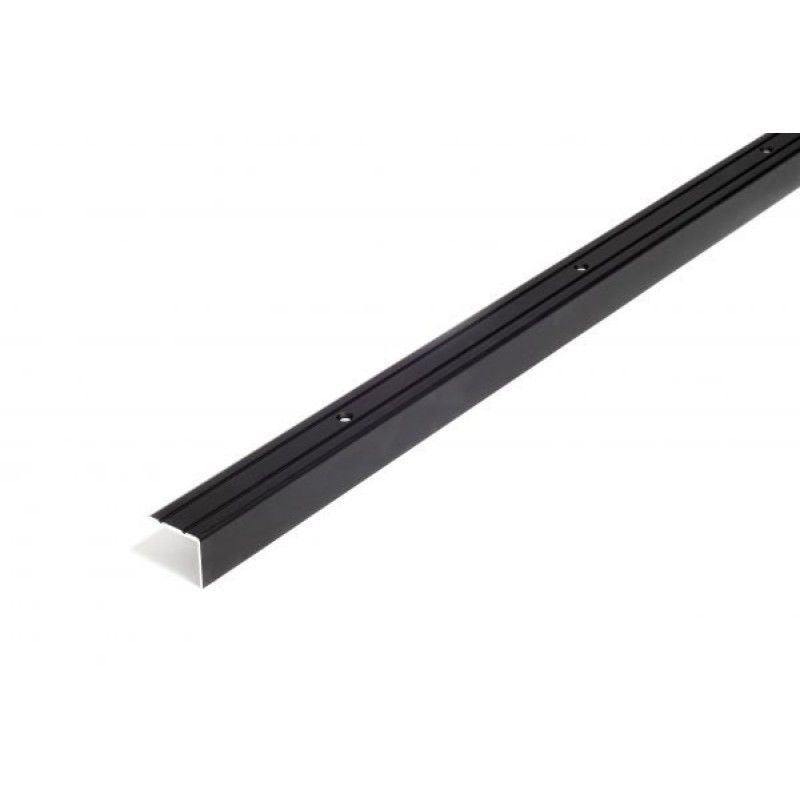 STEP NOSING D3-2M 25X20MM BLACK  DIONE