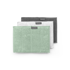 CLEANING CLOTHS BRABANTIA MICROFIBER.3PCS 16X22CM JADE