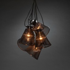 VALGUSKETT START BULBS 10 E27 IP44 LED DIM MUST