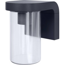 Tunnistinvalaisin ENDURA CASCADE E27 IP44 kirkas/harmaa seinä