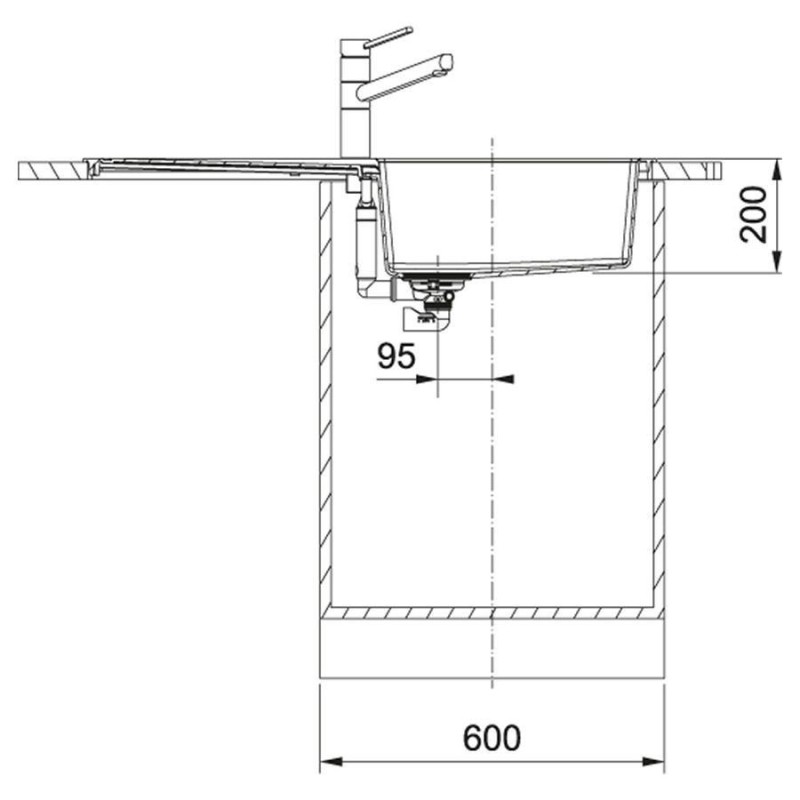 VALAMU FRANKE TECTONITE S2D 611-100 BEEZ