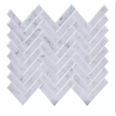 SEINAPANEEL MARBLE HERRINGBONE 30,5x30,5 LIIMIGA
