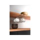 CUP HOLDER UNDER SHELF METAL/MATTE BLACK