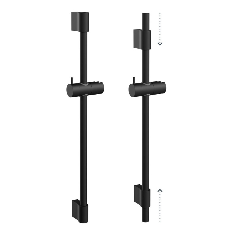 DUŠILIFT RUBINETA COMO(BK)64CM D.22MM MUST