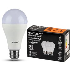 PIRN VT1900 8,5W E27 LED A60 806lm 3000K (2+1)