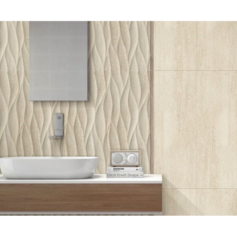 MOON TILE 25X75X0.9 GUSTO BEIGE STRUCT RETT.