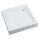 DUŠIALUS VENTO 80X80X16CM KAND.VALGE