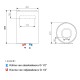 BOILER ARISTON LYDOS WIFI 100L EU VERT. 1,8kW