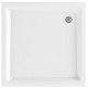 DUŠIALUS VENTO 80X80X16CM KAND.VALGE