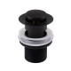 SINK DRAIN VALVE  RUBINETA CLICK 11/4 MS BLACK