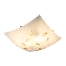 VALGUSTI GLOBO 40393-2 2X60W E27 KLAAS/KRISTALL