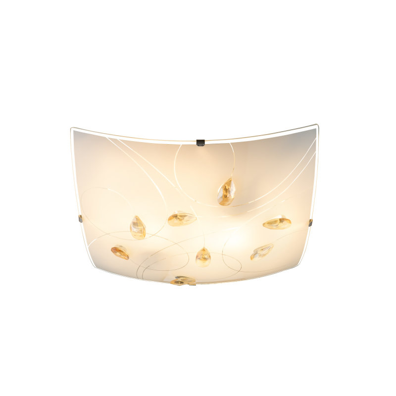 VALGUSTI GLOBO 40393-2 2X60W E27 KLAAS/KRISTALL