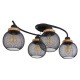 VALGUSTI GLOBO 15663-4D 4x40W E27 MUST/PUIT