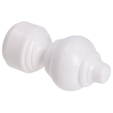 KARDINAPUU 28MM OTSIK VALGE