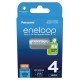 BATTERY  PANASONIC ENELOOP AAA 800 4BP/ 4tk